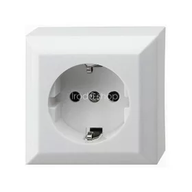   GAO 0310H Business Line IP20 földelt aljzat, 1 férőhelyes földelt csatlakozóaljzat, beltéri,  230V~/50Hz/16A, fehér