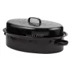 Nava 10-053-001 ovális zománcozott kacsasütő, 42 cm