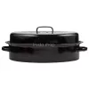 Nava 10-053-001 ovális zománcozott kacsasütő, 42 cm