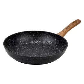   Nava 10-144-101 Nature tapadásmentes serpenyő, kőbevonattal, 24 cm átmérő