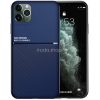 Huawei Honor V30 / V30 Pro, Szilikon tok, közepesen ütésálló, mágneses tartóval kompatibilis, karbon minta, Wooze Carbon, sötétkék