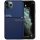 Huawei Honor 9A, Szilikon tok, közepesen ütésálló, mágneses tartóval kompatibilis, karbon minta, Wooze Carbon, sötétkék