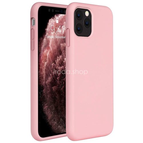 Xiaomi Redmi 9, Szilikon tok, Wooze Liquid Silica Gel, rózsaszín