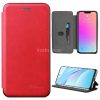 Apple iPhone 11 Pro Max, Oldalra nyíló tok, stand, Wooze Protect And Dress Book, piros