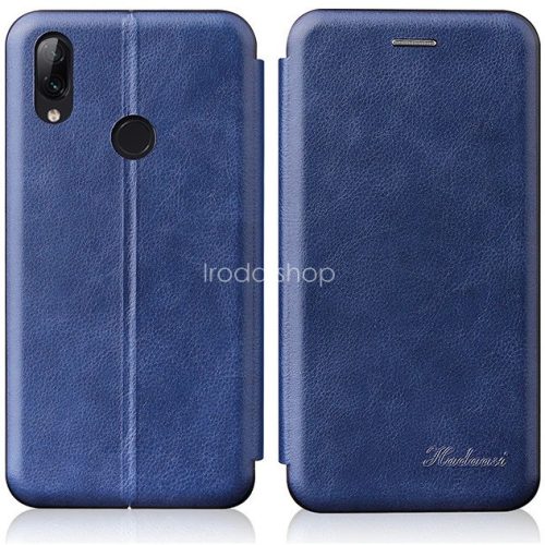 Huawei P Smart (2021), Oldalra nyíló tok, stand, Wooze Protect And Dress Book, kék