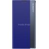 Samsung Galaxy A02s / M02s SM-A025F / M025F, Oldalra nyíló tok, stand, hívás mutatóval, vékony csíkban, Wooze Look Inside, kék