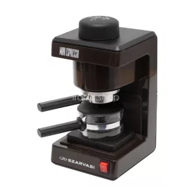   Szarvasi SZV-612/3 Mini Espresso kávéfőző 11958, 800 W, 3.04 bar, üveg kiöntő, hőkorlátozó, hőkioldó, barna
