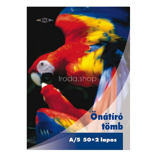 Átíró A/5 2x50lap fr.kockás önátíró