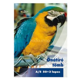 Átíró A/5 3x50lap fr.kockás önátíró