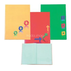 Mutató egyszínű A/4 96 lap ABC regiszteres vonalas