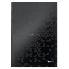 Beíró A/4 WOW, Leitz lakkfényű, kockás fekete