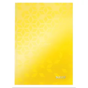 Beíró A/5 WOW, Leitz lakkfényű, kockás sárga