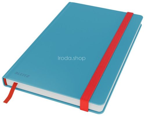 Beíró gumis A/5 Leitz Cosy Soft touch kockás nyugodt kék