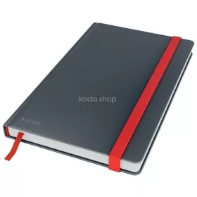   Beíró gumis A/5 Leitz Cosy Soft touch vonalas bársony szürke