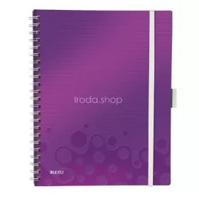 Spirálfüzet A/4 kockás WOW Active lila