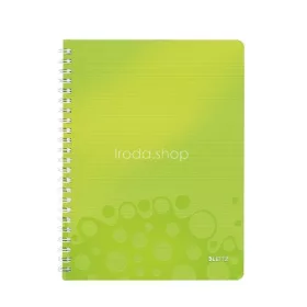 Spirálfüzet A/4 vonalas WOW 463700.. zöld