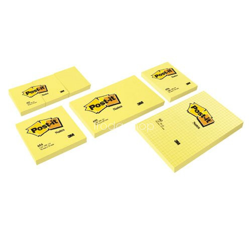 Post-it 654 76x76mm 100lap