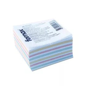 Kockatömb 9x9x5cm színes pasztell