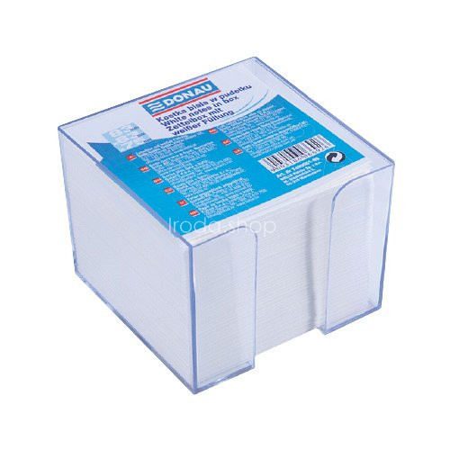 Kockatömb IN BOX fehér nem ragasztott 83x83x75mm/92x92mm DONAU