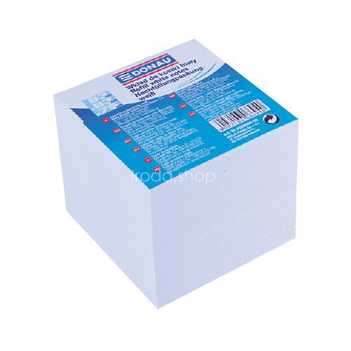 Kockatömb 83x83mm, DONAU fehér D8309000-09