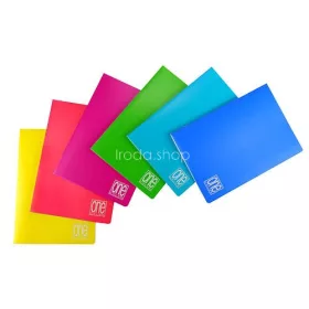 Füzet A/4 42lap kockás 80g One Color PP borítóval 5571 