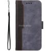 Apple iPhone 11 Pro, Oldalra nyíló tok, stand, kártyatartóval, kézpánttal, Wooze Colour Wallet, szürke