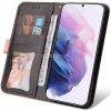 Samsung Galaxy A03s SM-A037F, Oldalra nyíló tok, stand, kártyatartóval, kézpánttal, Wooze Colour Wallet, rózsaszín