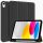 Apple iPad 10.9 (2022) / iPad 11 (2025), mappa tok, Apple Pencil tartóval, Smart Case, fekete