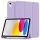 Apple iPad 10.9 (2022) / iPad 11 (2025), mappa tok, Apple Pencil tartóval, Smart Case, lila