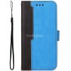 Huawei Honor 90, Oldalra nyíló tok, stand, kártyatartóval, kézpánttal, Wooze Colour Wallet, kék