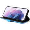 Huawei Nova 11 Pro, Oldalra nyíló tok, stand, kártyatartóval, kézpánttal, Wooze Colour Wallet, kék