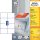 Etikett címke univerzális 3427 fehér 105x74mm Avery