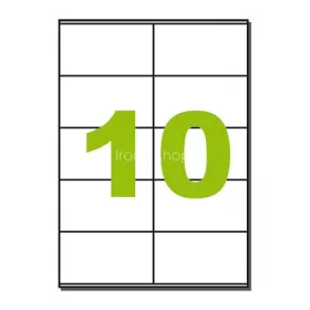  Q-CONNECT Etikett LCJ109 105x58mm 100ív Label 105x57mm KF10658