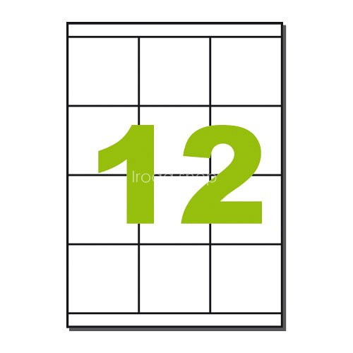 Etikett LCJ132 70x67,7mm 100ív Label