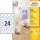 Etikett címke speciális L3415-100 fehér kör 40mm 100ív Avery