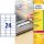 Etikett címke speciális L6146-20 eltávolíthatatlan 63,5x33,9mm 20ív Avery