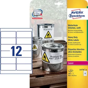   Etikett címke speciális L4776-20 időjárásálló 99,1x42,3mm Avery
