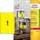 Etikett címke speciális L6111-20 időjárásálló  poliészter címke 210 x 297 mm Avery