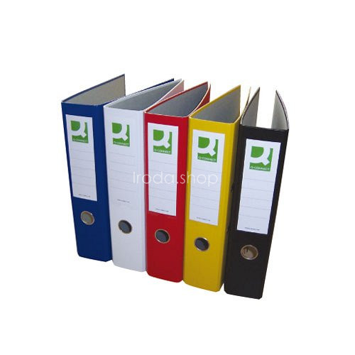 Iratrendező A/4 7,5cm Q-Connect fekete