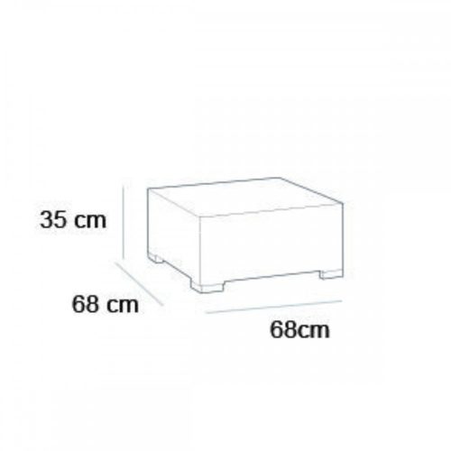 California kerti asztal