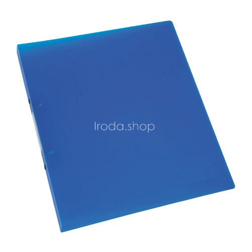 Gyűrűskönyv A/4 2gyűrűvel 20mm Standard PP Q-Connect kék