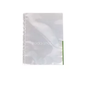 Genotherm A/4 lefűzhető színes szélű 105mikron zöld