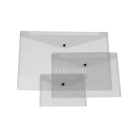   Iratgyűjtő tasak A/5 patentzáras fekvő Q-Connect 225x165mm átlátszó