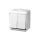 GAO 22031 csillárkapcsoló, kültéri IP44 kivitel, 230 V~ / 50 Hz / 10 A, fehér