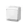 GAO 22181 2 pólusú kapcsoló, kültéri IP44 kivitel, 230 V~ / 50 Hz / 10 A, fehér