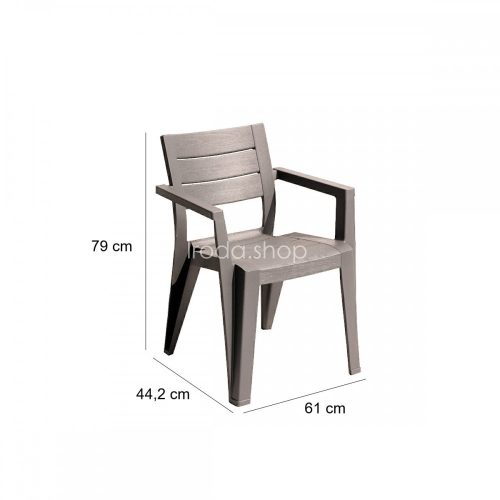 Juliemore 4+1 kerti bútor garnitúra szett