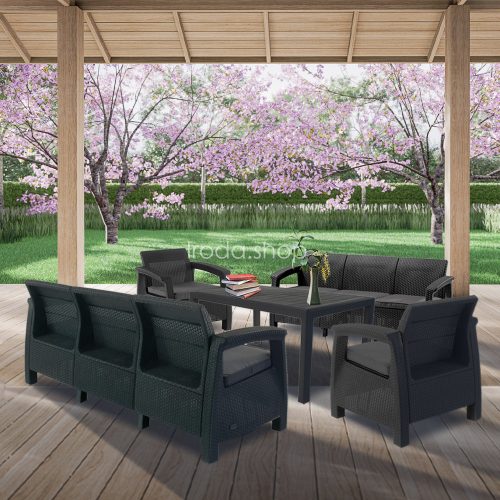 Corfu Love max duo kerti bútor garnitúra melody asztallal