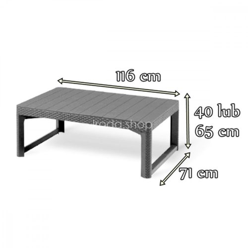 Corfu relax sarokgarnitúra lyon asztallal