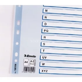 Regiszter A/4 karton A-Z reg. Mylar 100166