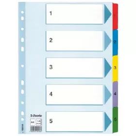 Regiszter A/4 karton 1-5 reg. Mylar 100160